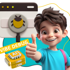Тестирование & Vibe Debug. Охотники за багами - КИБЕРшкола программирования для детей, компьютерные курсы для школьников, начинающих и подростков - KIBERone г. Лефортово
