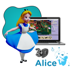 Alice 3d - КИБЕРшкола программирования для детей, компьютерные курсы для школьников, начинающих и подростков - KIBERone г. Лефортово