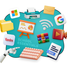 Цифровая база для школьника - КИБЕРшкола программирования для детей, компьютерные курсы для школьников, начинающих и подростков - KIBERone г. Лефортово