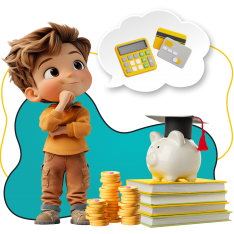 Финансовый интеллект вместе KIBERone - КИБЕРшкола программирования для детей, компьютерные курсы для школьников, начинающих и подростков - KIBERone г. Лефортово