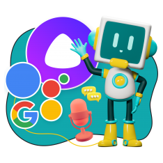 Голосовой помощник Алиса - КИБЕРшкола программирования для детей, компьютерные курсы для школьников, начинающих и подростков - KIBERone г. Лефортово