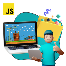 Программирование на JavaScript. Учимся создавать игры! - КИБЕРшкола программирования для детей, компьютерные курсы для школьников, начинающих и подростков - KIBERone г. Лефортово