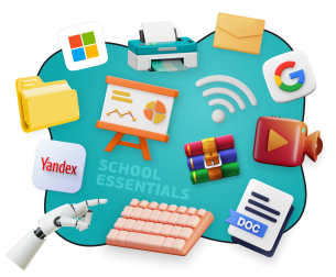 Цифровая база для школьника - КИБЕРшкола программирования для детей, компьютерные курсы для школьников, начинающих и подростков - KIBERone г. Лефортово