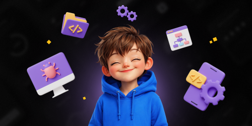 Идеальный сайт с нуля: код, дизайн и AI-помощник - КИБЕРшкола программирования для детей, компьютерные курсы для школьников, начинающих и подростков - KIBERone г. Лефортово