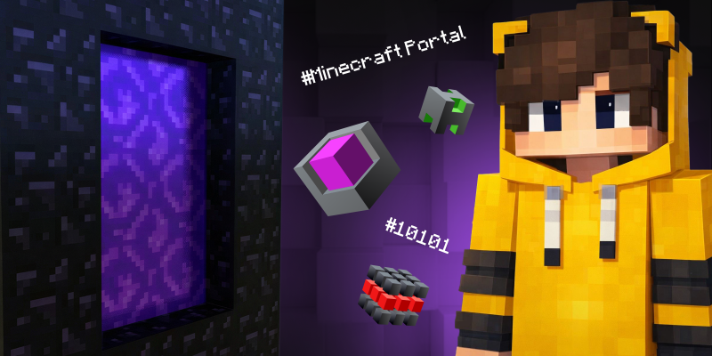 Архитекторы Реальности. Программируем Портал в Minecraft - КИБЕРшкола программирования для детей, компьютерные курсы для школьников, начинающих и подростков - KIBERone г. Лефортово